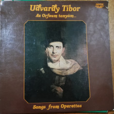Disc Vinil Udvardy Tibor ‎– Az Orfeum Tanyám..Qualiton ‎– SLPX 16609