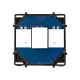 &Icirc;ntrerupător Touch Simplu Pulsar NS 10A, Mecanism &Icirc;ncastrat Fără Nul pentru Doză 60mm, Ideal pentru Instalații Electrice Moderne, Design Modular