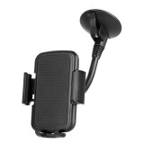 Suport auto pentru telefon Kruger &amp;amp; Matz, 200 mm, brate laterale reglabile, Negru