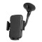 Suport auto pentru telefon Kruger &amp;amp; Matz, 200 mm, brate laterale reglabile, Negru