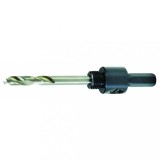 Tija pilot cu burghiu pentru carote de lemn 14-30 mm, coada 1/2"