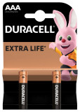 Baterie alcalina Duracell Basic R3 (AAA) 2 buc/blister