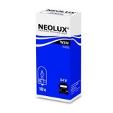 Set 10 Becuri Auto Neolux 24V W3W, W2.1x9.5d, 3W, Iluminare Interior