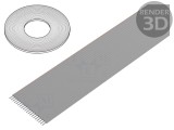 Cablu Bandă Neecranat 1,27mm 20x26AWG PVC 100ft