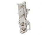 Conector &Icirc;mbinare Șine 0,2-2,5mm&sup2; 4 Borne Gri SNK
