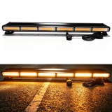 Bara Girofar LED Dubla BZRSH 90cm, 216W, 2280lm, 16 Moduri Stroboscop, 12V-24V, Prindere Magnetica