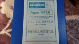 Program Olimpia SM - Metal. Cugir