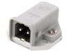 Conector dreptunghiular ST soclu tată 2 pini IP54