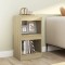 vidaXL Bibliotecă/Separator cameră, stejar sonoma, 40x30x72 cm 811604