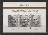 Germania.1975 Laureati PREMIUL NOBEL-Bl. MG.368, Nestampilat