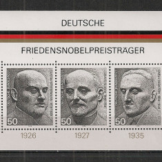 Germania.1975 Laureati PREMIUL NOBEL-Bl. MG.368