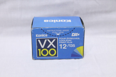 Film foto 35 mm Konica VX100 - 12 expuneri - sigilat - expirat foto