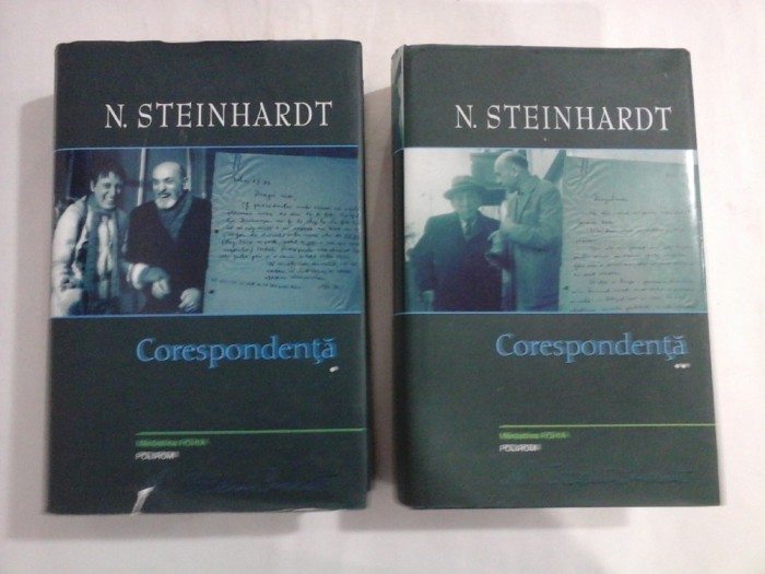 N. STEINHARDT - CORESPONDENTA - 2 volume