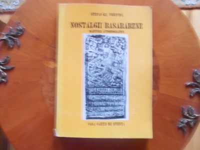 Stefan Gh. Usinevici - Nostalgii basarabene foto