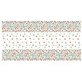 Fata de masa dreptunghiulara, flippy, colectia la multi ani, 137 x 274 cm, din plastic pe, impermeabila, multicolor