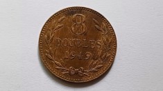 Guernsey- 8 dubles 1949 foto