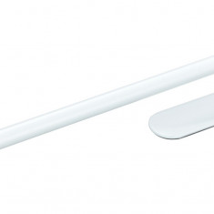 Suport auto-addeziv pentru rola servetele, Wenko, Nio, 27.5 x 4.5 x 7 cm, aluminiu, alb