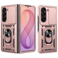 Husa pentru Samsung Galaxy Z Fold7 / Z Fold8 Ultra Asteroid GSM CamShield Series, Rose Gold