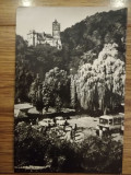 Carte postală Castelul Bran, 1970, circulata Bucuresti, fam Dobre Dima, timbru, Fotografie