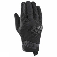 Manusi barbati pentru scuter - motocicleta Roadster vara textil/piele Ixon model MIG 2 Air Flow MS culoare: negru &ndash; degete tactile 3XL (13/14)