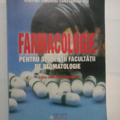 FARMACOLOGIE pentru studentii Facultatii de STOMATOLOGIE - Iosefina Corciovei Constantinescu