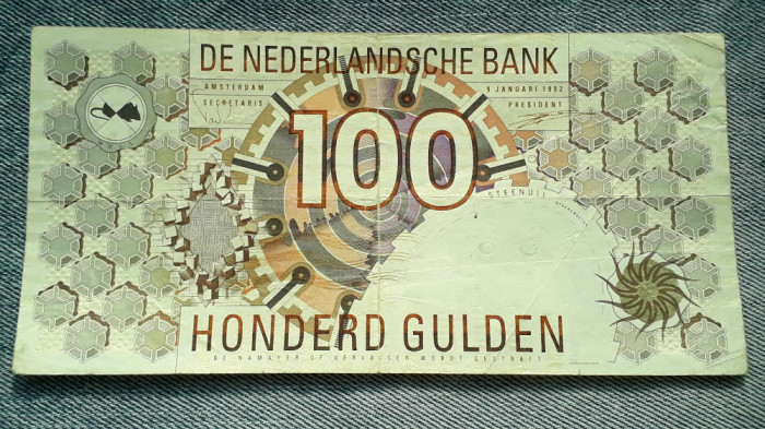 100 Gulden 1992 Olanda / Nederland