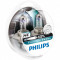 Set 2 Becuri auto far halogen Philips H4 Xtreme Vision, +100%, 12V, 55W