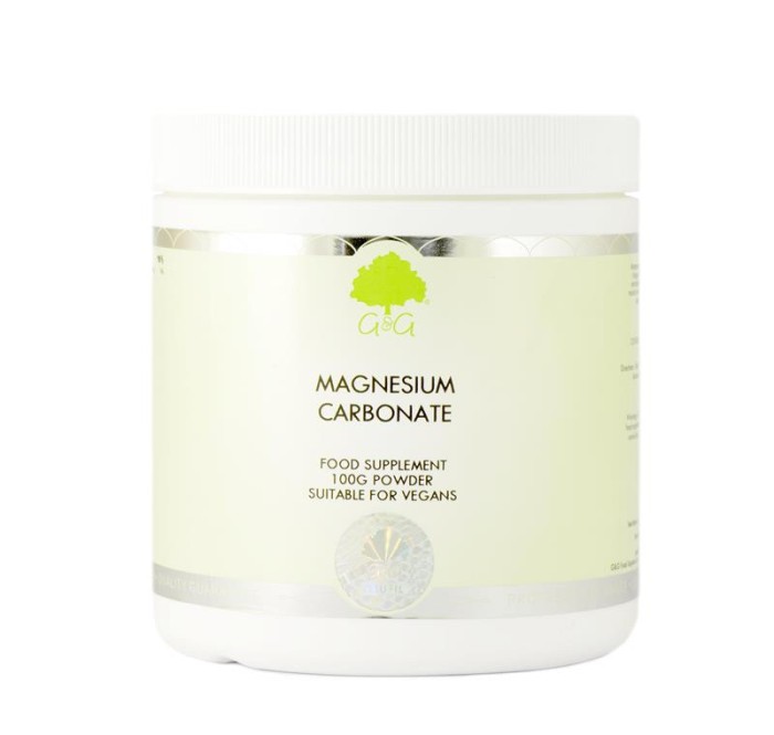Pulbere din Carbonat de Magneziu 100gr G&amp;G