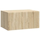 vidaXL Oglindă TV montată pe perete Stejar Sonoma 59,5 x 41 x 30 cm 898507
