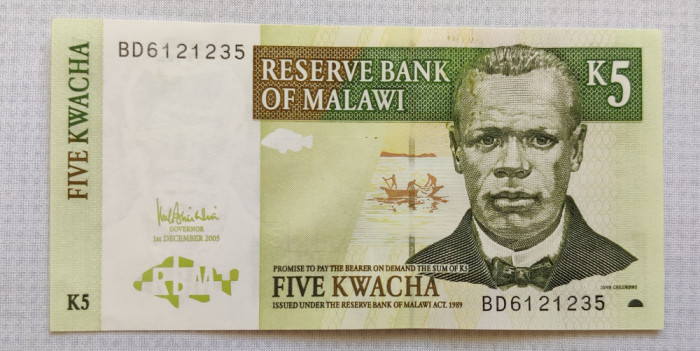 Malawi - 5 Kwacha (2005)