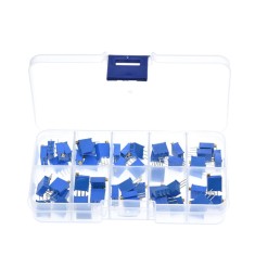 Kit potentiometru trimmer multitura, 3926W, 50 buc, 10 valori