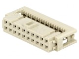 Mufă IDC Mamă 20-Pin pentru Cablu-Bandă 1,27mm