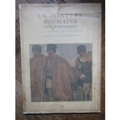 LA PEINTURE ROUMAINE CONTEMPORAINE - 12 Planches en Couleurs - G. Oprescu