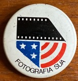 Cumpara ieftin INSIGNA TABLA LITOGRAFIATA,,FOTOGRAFIA SUA&quot;/ ANII &#039;70