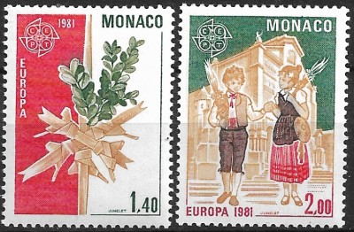 C2979 - Monaco 1981 - Europa neuzat,perfecta stare foto