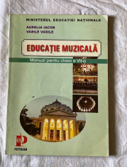educatie muzicala manual pentru clasa a vii-a de aurelia iacob, vasile vasile foto