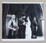 GEORGE CONSTANTIN , COLEA RAUTU si MIHAI PALADESCU , IN FILMUL &#039; RAPIREA FECIOARELOR &#039; , FOTOGRAFIE DE PRESA , 1968