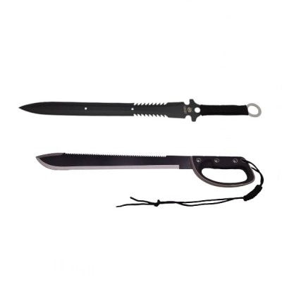 Set doua sabii de vanatoare, DEPOX&amp;reg;, British Rebellion, 61 cm, teaca inclusa foto