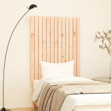 Tăblie de pat pentru perete, 82,5x3x110 cm, lemn masiv de pin, vidaXL