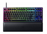 Tastatura Gaming Razer Huntsman V2 Tenkeyless, Clicky Purple Switch, RGB, USB (Negru)
