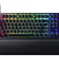 Tastatura Gaming Razer Huntsman V2 Tenkeyless, Clicky Purple Switch, RGB, USB (Negru)