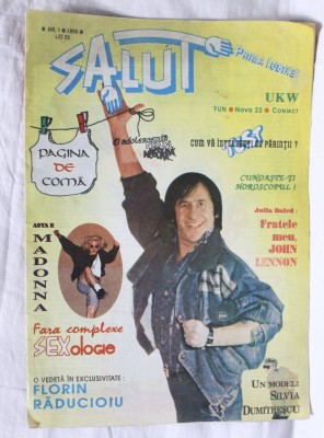 Revista Salut Nr. 1 1990 - primul numar - completa foto