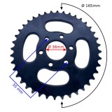 Pinion transmisie spate Buggy Asix 125cc,pas 428,40z Cod Produs: MX_NEW BUG125/7-62