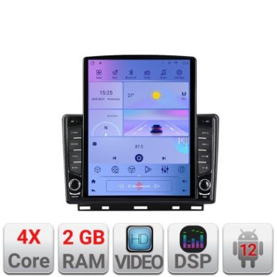 Navigatie Renault Clio 5 ecran tip TESLA 9.7&amp;quot; cu Android Radio Bluetooth Internet GPS WIFI 2+32 DSP Quad Core CarStore Technology foto