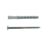 Diblu universal din nylon, Friulsider FM-X5, 10 x 100 mm, cu surub 7 x 105 mm, amprenta Torx T40, capat antifurt