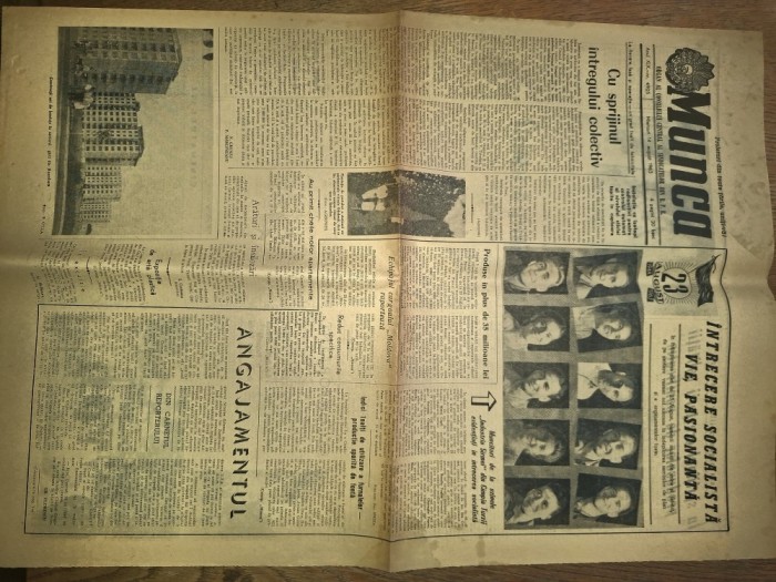 ZIARUL ''MUNCA'', 14 AUGUST 1963