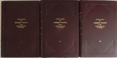 Istoria generala a oamenilor in viata si morti din sec. 19, 3 volume, 1860 - 68 foto