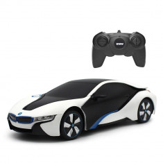 Masinuta cu telecomanda Rastar, BMW I8-UV Sensitive Collection, 1:24, Alb