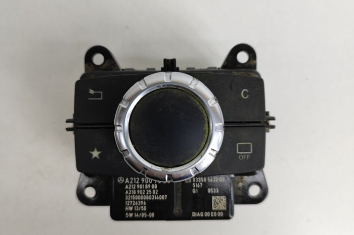 Buton de control navigație MERCEDES-BENZ E W212 2015 OEM: A2129009828,A2129018908,A2189022502 24656400