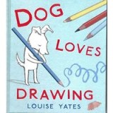 Dog Loves Drawing